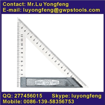 Triangle steel Square ruler