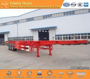3-axles 60 tons Container transport semi trailer