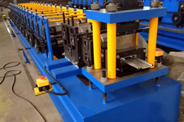 Shutter door forming machines