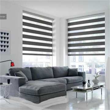 Motorized Zebra Roller Blinds