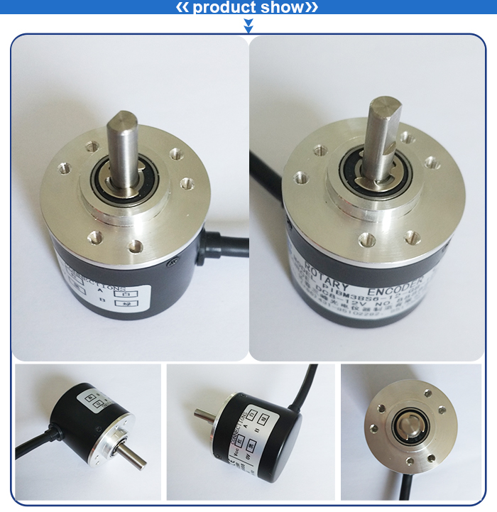 high IP grade 38mm magnetic technology solid shaft encoder