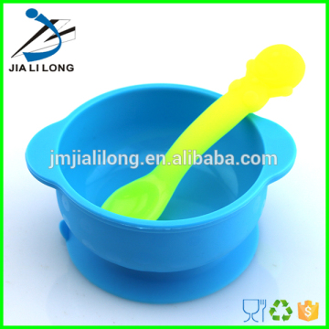 Microwave safe silicone baby bowl set