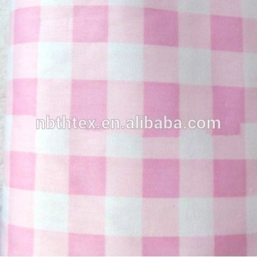 Cotton Yarn Dyed Woven Twill Check Fabric fabric wholesale
