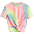 Customized High Quality Ladies Tie Dye T Shirts