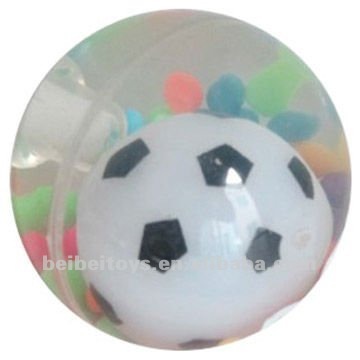 Kids Plastic Bouncing Ball with Flashing Light