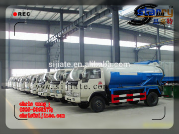 sewage truck /sewage suction truck /suction type tanker truck