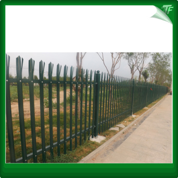 Hot dipped galvanized palisade steel panel