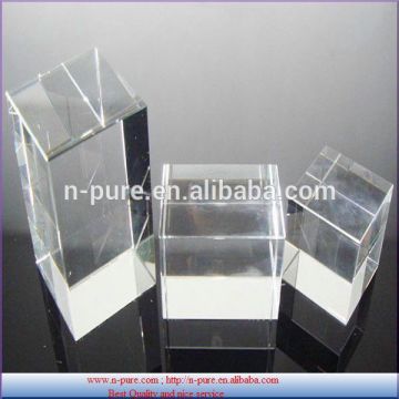 various size transparent crystal cube,clear crystal cube