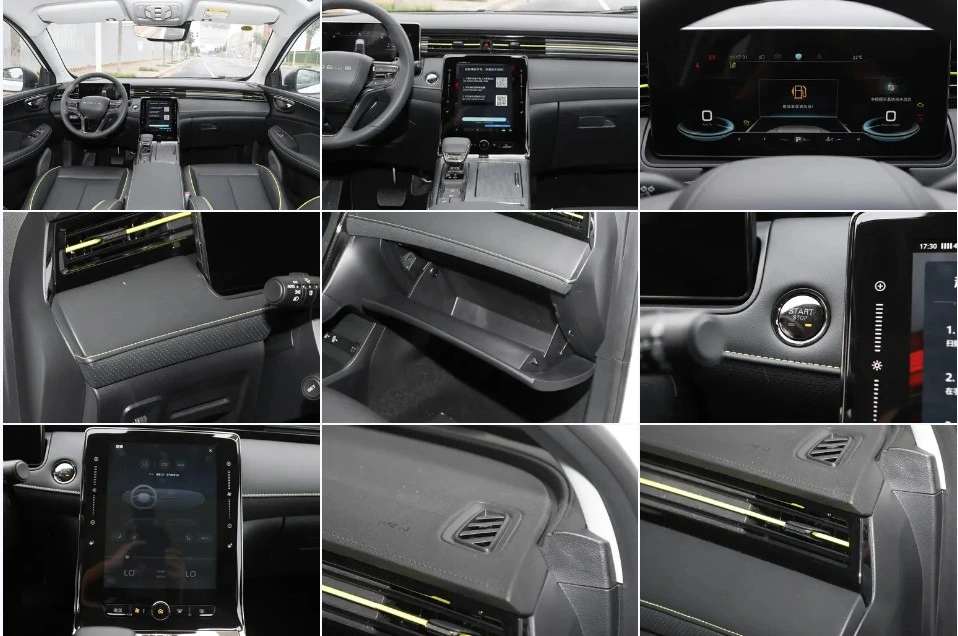 Roewe Erx5 Electric Car Grey Cheap Hybrid SUV Low Petrol Cost Luxury Interior New Energy Gas Car Transporter
