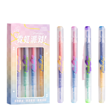 Discount Premium Dual Head Highlighter Pen Set