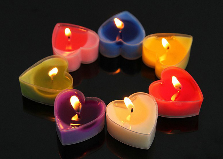 heart shapecandle 2