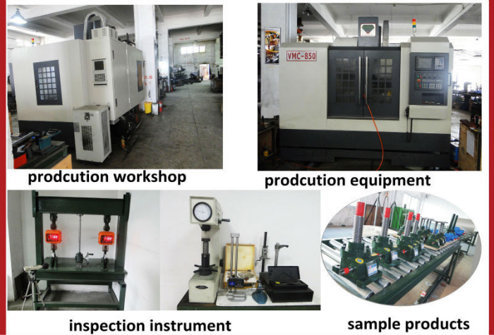 Worm gear machine screw jacks 