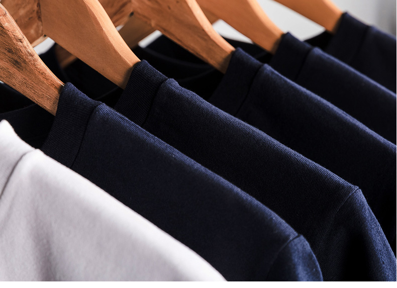 Wholesale High Quality Mens T-Shirt  100% cotton many colors   Custom Plain t-shirt Logo Printed Black t shirtsHot ready stock
