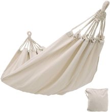 BODI Seller Cotton Nature White Patio Swing Hammock Outdoor Furniture
