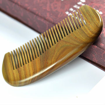 Mens Wooden Beard Comb Wood / Moustache Comb