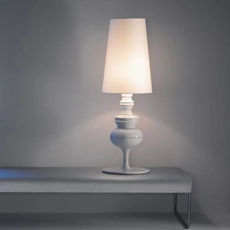 Modern Gold Metal Cordless Table Lamp for Home Decor