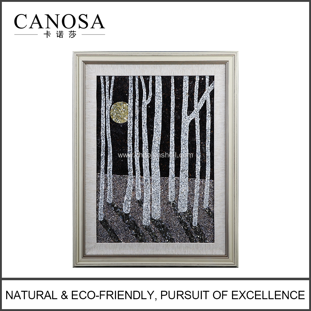CANOSA shell night sence Wall Picture frame