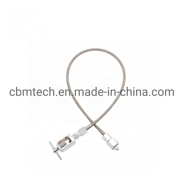 High Pressure Hose Connector Oxygen Hose Fitting Cga870 to Cga540 Oxygen Transfill