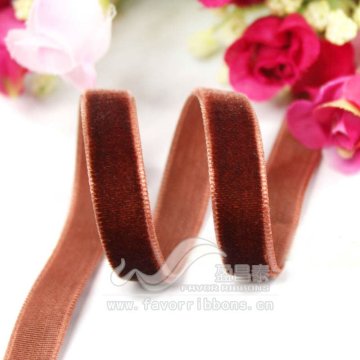 Wholesale nylon elastic velvet ribbon