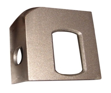 custom precision steel casting container corner