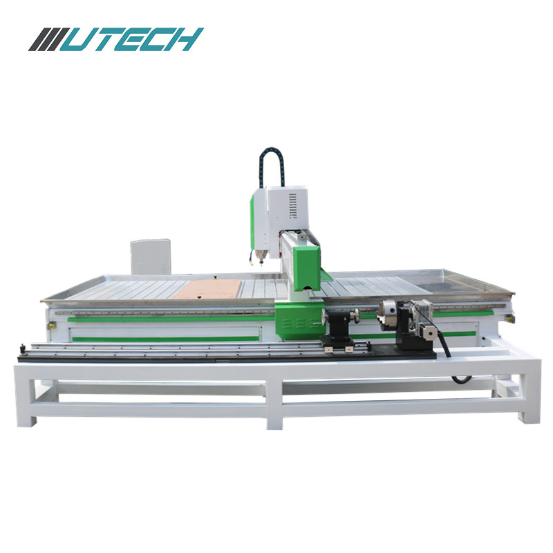 أسطواني تجهيز المنتجات cnc راوتر 1530 مع الدوارة