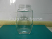 500ml fancy glass instant coffee jar