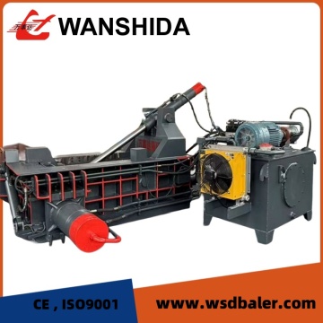 hydraulic metal scrap press baler in steel plants