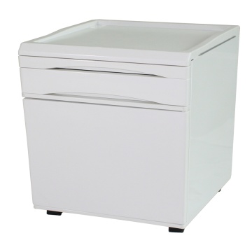 Hospital Bedside Table with Drawers