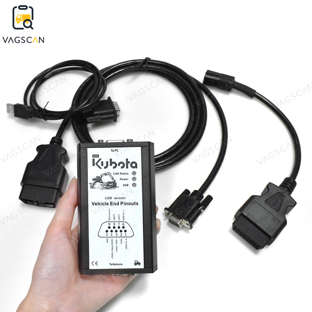 For Kubota no software Diagmaster For Takeuchi Python interface DIAGNOSTIC KIT (PYTHON)