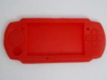 ODM Wear Resistance Red Silicone PSP Case Embossed For PSP
