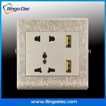 2.4A usb wall outlet