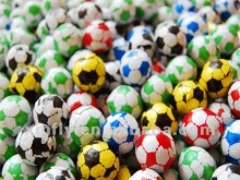 Balls shape milk chocolate