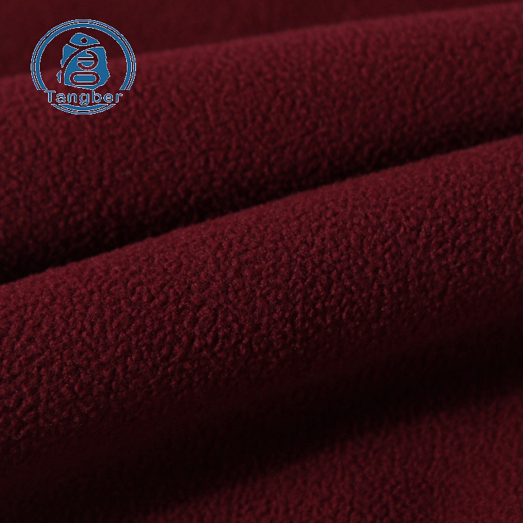 100% Polyester Micro Polar Fleece Knitted Bonded Sherpa Fleece Fabric