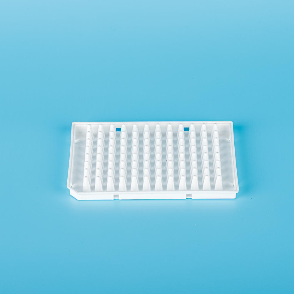 0 1ml Semi Skirted Pcr Plate White