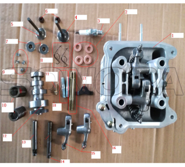 SCOMADI CYLINDER HEAD 150CC PERFOMANCE PARTS 150CC RACING PARTS BEFORE 2016 ORIGINAL QUALITY