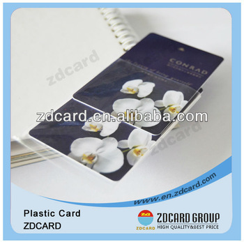 fundraising plastic pvc card