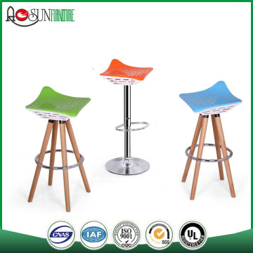 China supplier ISO 9001 certified ABS counter height bar stools