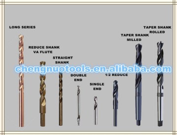 Hss staight shank drill bit ,reduced shank drill bit ,double end drill bit,single end drill bit ,taper drill bit ,long series