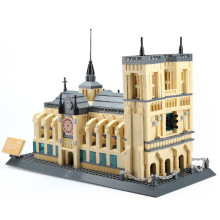 Top Selling Notre Dame Cathedral Model Building Blocks Compatible with M.Kingu Bricks for Kids