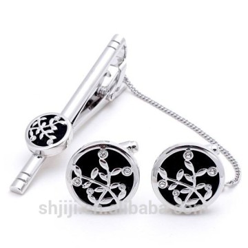 Chinese Featured Enamel Craft Stainless Steel Tie Clips Sets