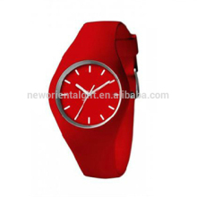 2014Japan movement waterproof silicone watches