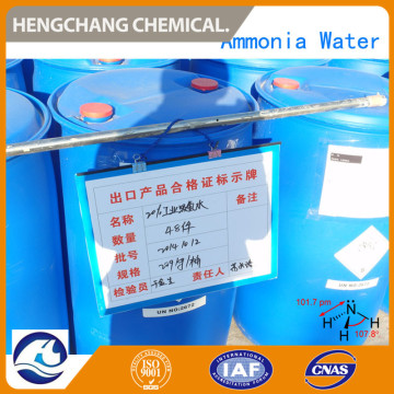 Industry Chemical Ammonia Water/Ammonia Solution 20%