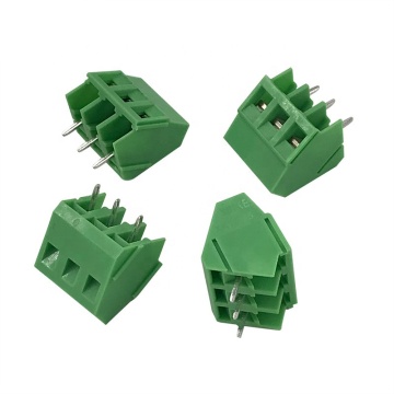 45 degree 5.0mm pitch PCB screw terminal block