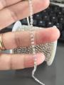 Glas Kristall Strass Cup Chain 2MM