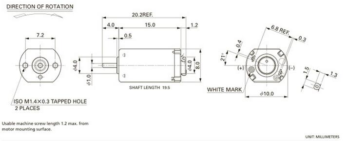 brush dc motor