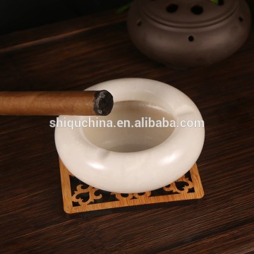 novelty white marble stone ashtrays