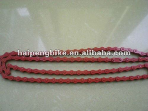 2014 colorful good quality steel bicycle chain