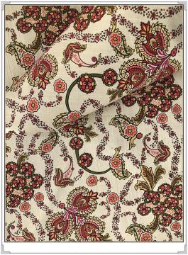 Cotton Spandex Print Fabric