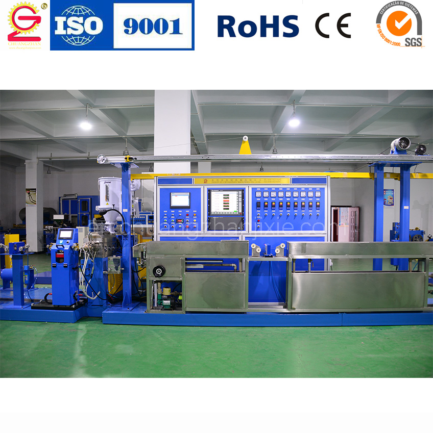 高频通讯同轴挤出机 high frequency communication coaxial extruder