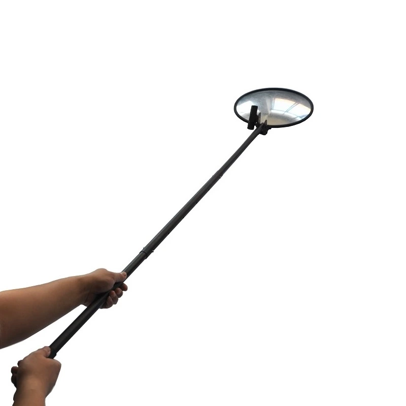 Ml Portable Telescoping Inspection Mirror Undercarriage Inspection Mirror with LED Light